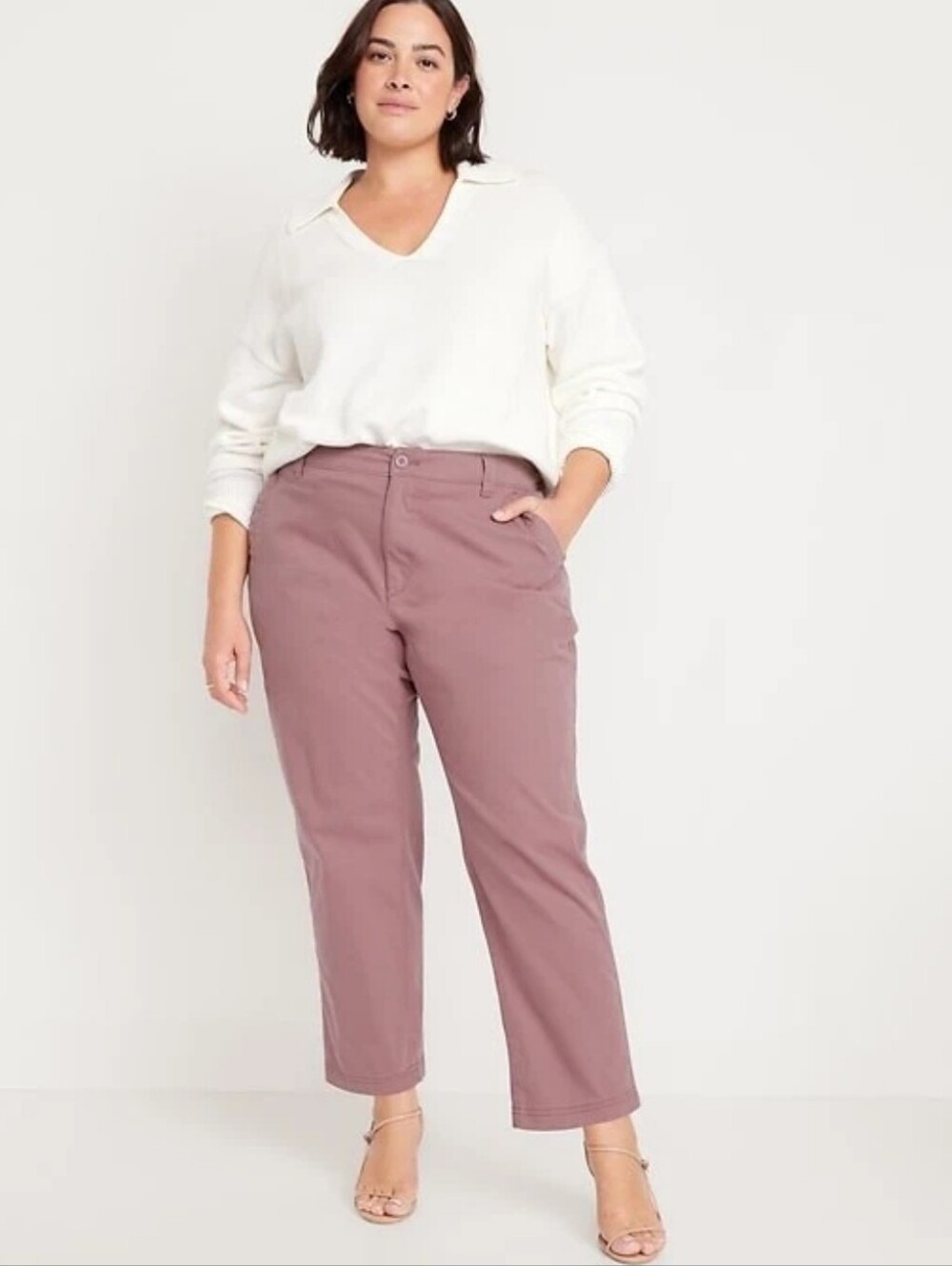 Old Navy Skylark High Rise OG Chino Pants #3945